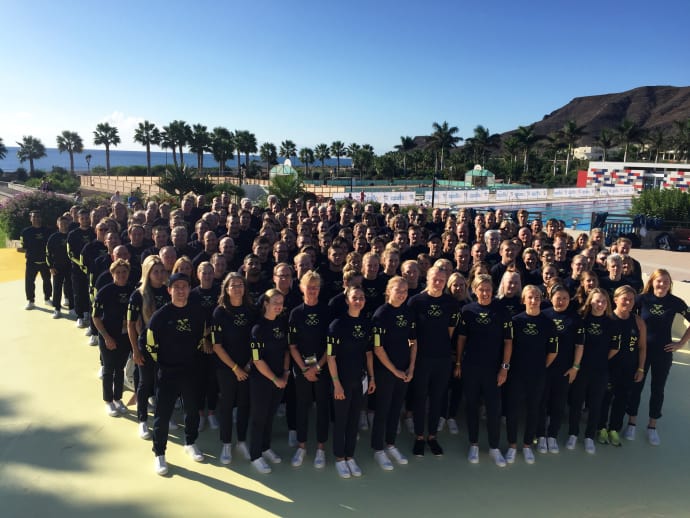 Olympic Camp hålls i år på Apollos sportanläggning Cavo Spada på Kreta